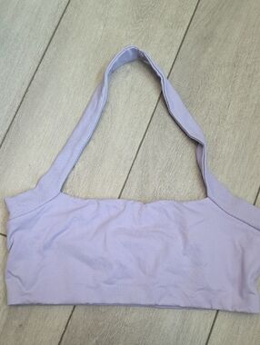 Women's Lilac Halter Sports Bra